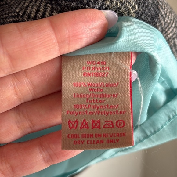 Boden British Tweed by Moon Mini Skirt Size 14 Academia Preppy - Picture 4 of 5